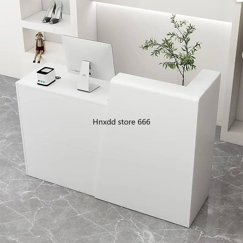 Home Counter Help Desk Reception Cosmetics Table Atelier Cafe Stand Front Beauty Salon Luxury Receiption