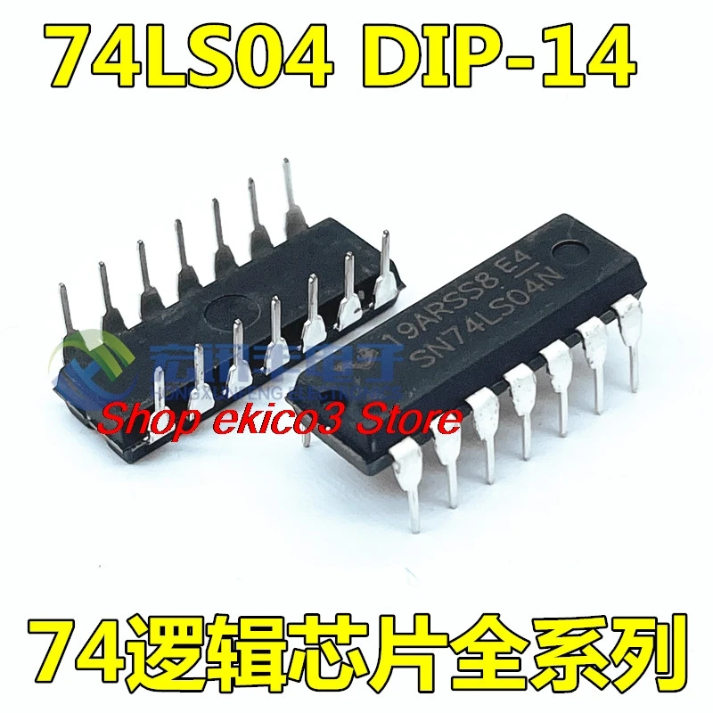 15pieces original Stock   SN74LS04N HD74LS04P DIP-14