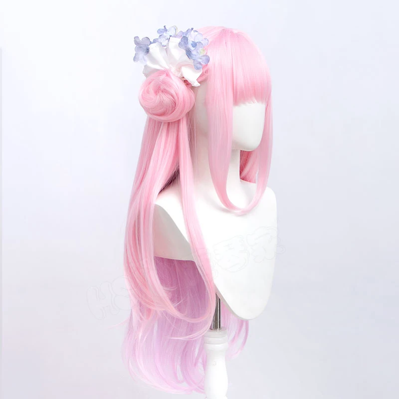 Anime Game Blue Archive Misono Mika Cosplay Gun Weapon Prop Women Halloween Party Carnival Role Play Wing Long Pink Wig Hair