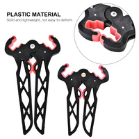 Compound Bow Stand Folding Portable Compound Bow Stand Holder Rack Bracket for Archery Target Shooting