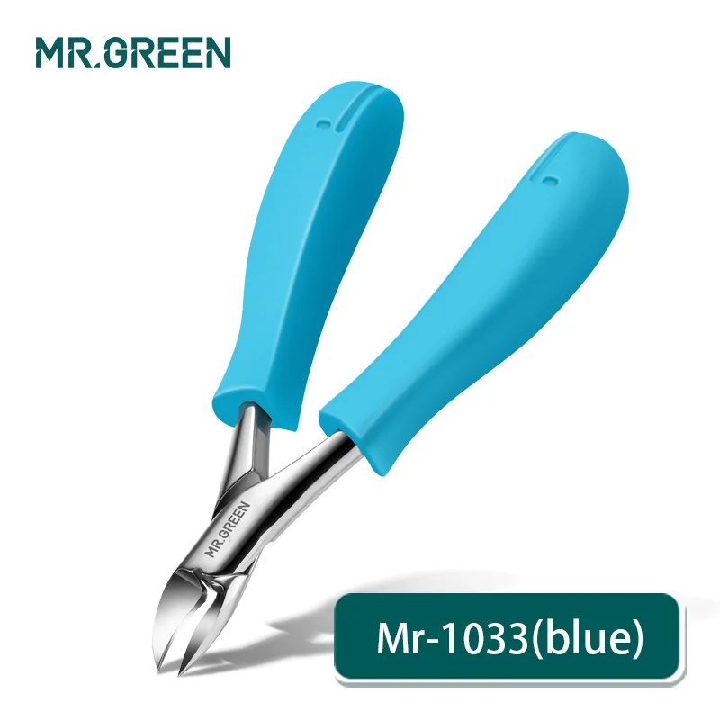MR.GREEN Zehennagelknipser, Nagelschneider, professionelle Pediküre, eingewachsene Nagelwerkzeuge, Spritzschutz-Maniküre-Sets aus Edelstahl