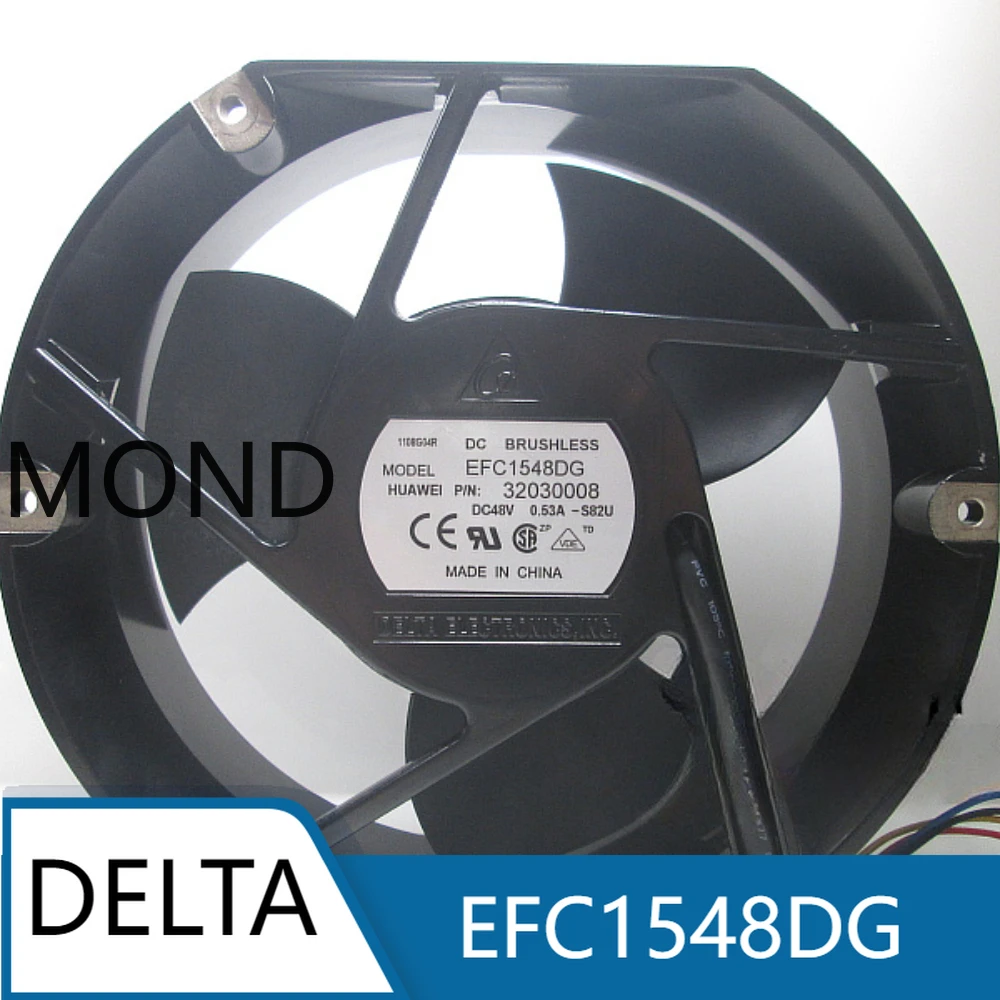 EFC1548DG   17251 48V 0.53A  17CM DELTA  Cooling Fan, Frequency Converter Fan 2/3/4-wire