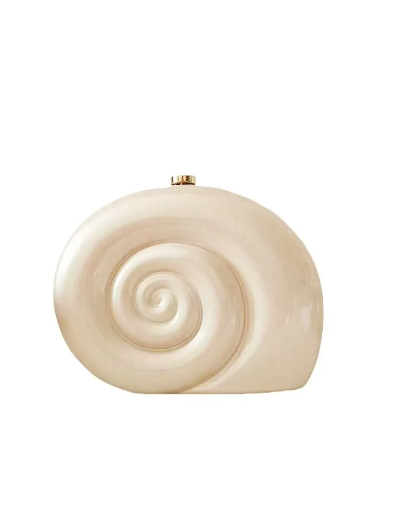 Bolsos para mujer، billeteras، bandolera de concha acrelikica، bolso de hombro para playa de verano، novedad de noche de boda، bol