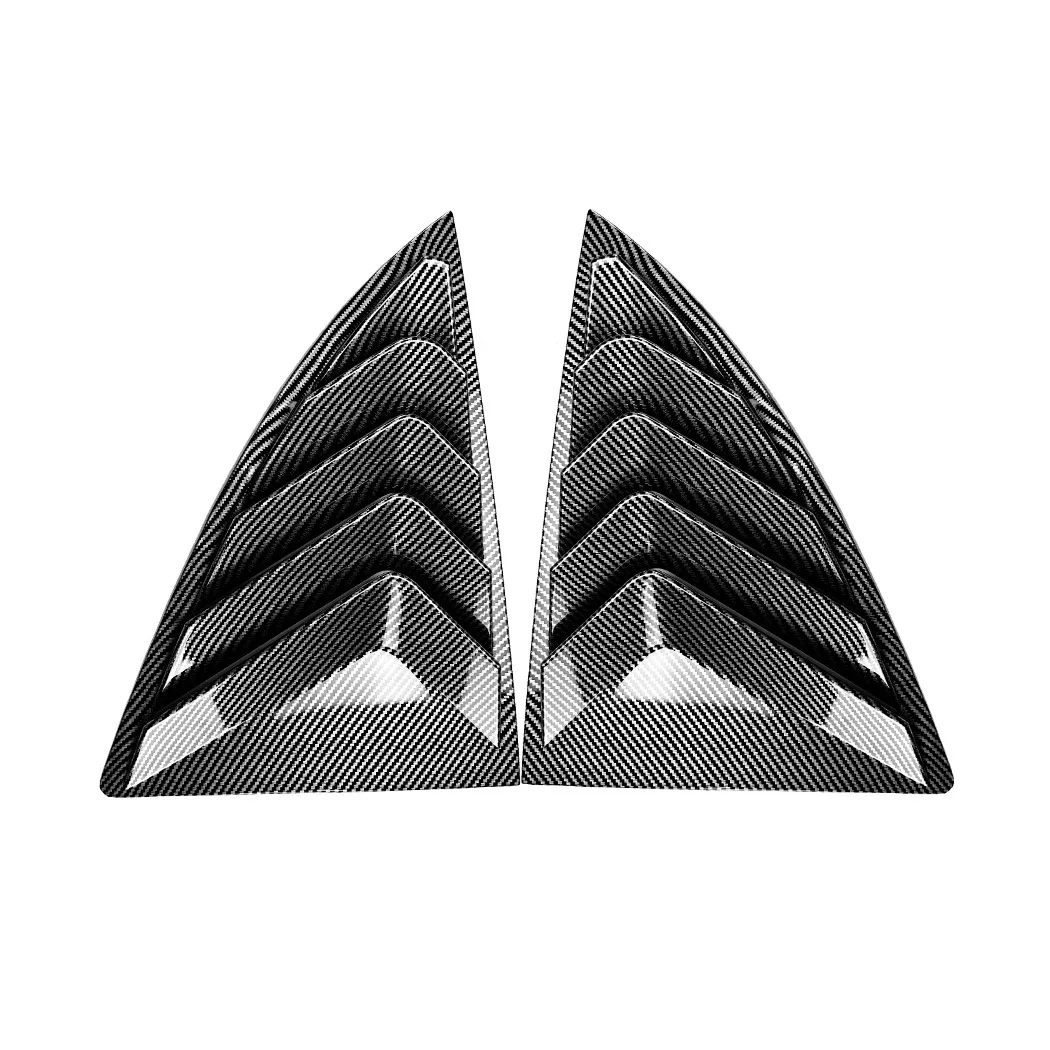 Rear Triangle Window Shade Spoiler Bodykits For Tesla Model Y 2019-2024