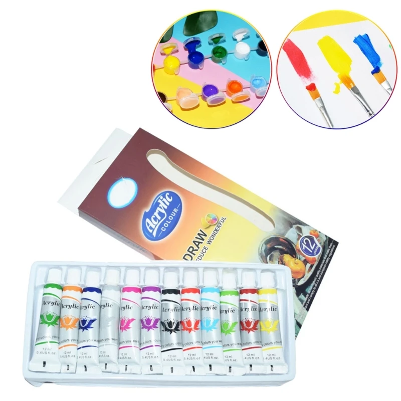 في زجاجات، صبغة غنية، غير باهتة، غير سامة، طلاء أحادي اللون للرسامين