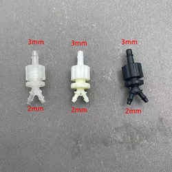 10pcs Ink tube connector for inkjet printer UV ink hose connector ink pipe Joints filter damper connector ruhr joint
