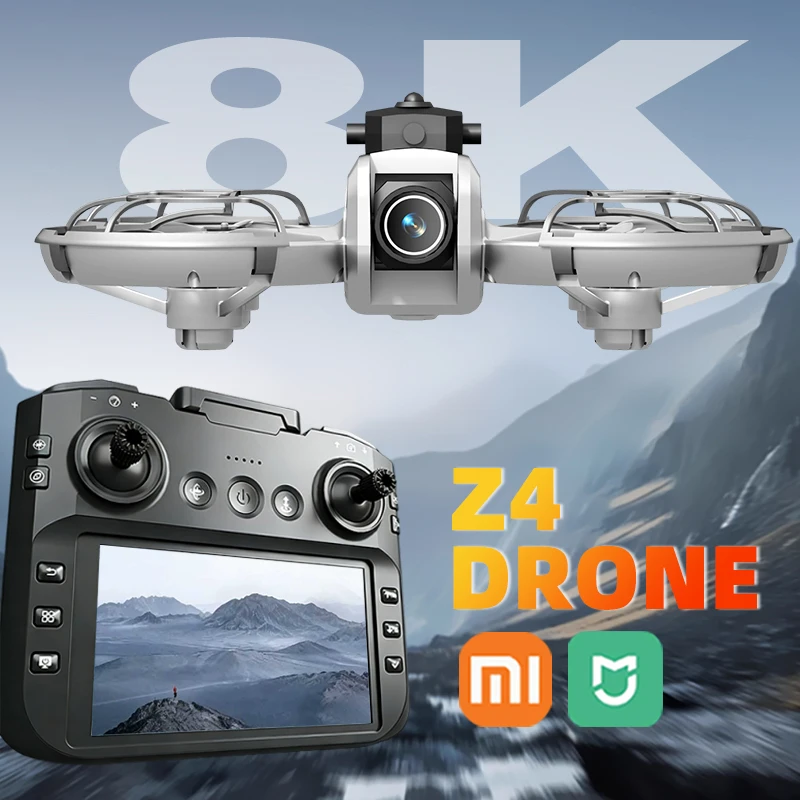 

Xiaomi Mijia New Z4 Mini Drone 4K HD Camera Aerial Photography Brushless Motor Optical flow positioning screen Rc Quadcopter Toy
