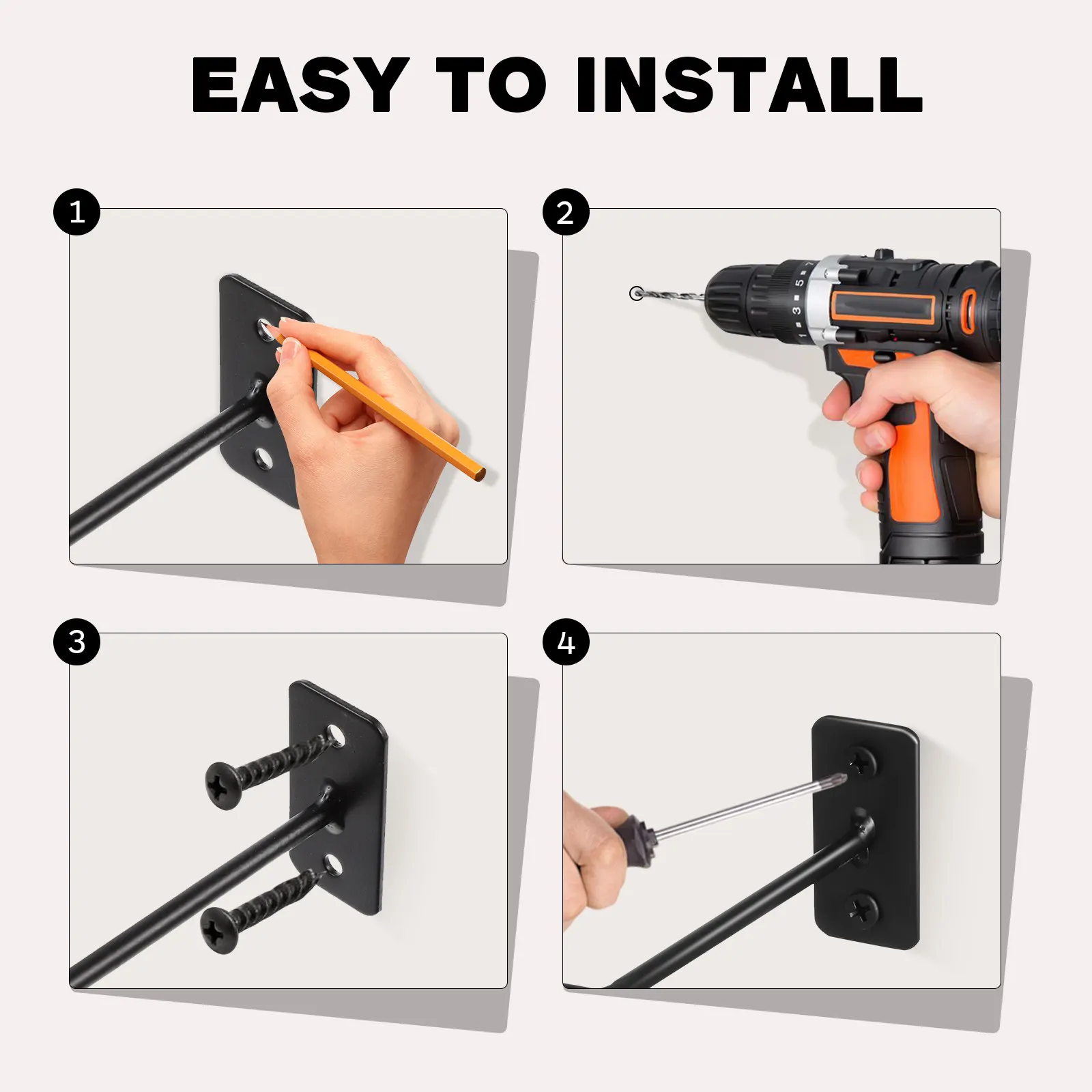 

7Pcs Ball Storage Rack Basketball Wall Mount Iron Compact Garage Ball Holder Basketball Football Volleyball Storage Stand