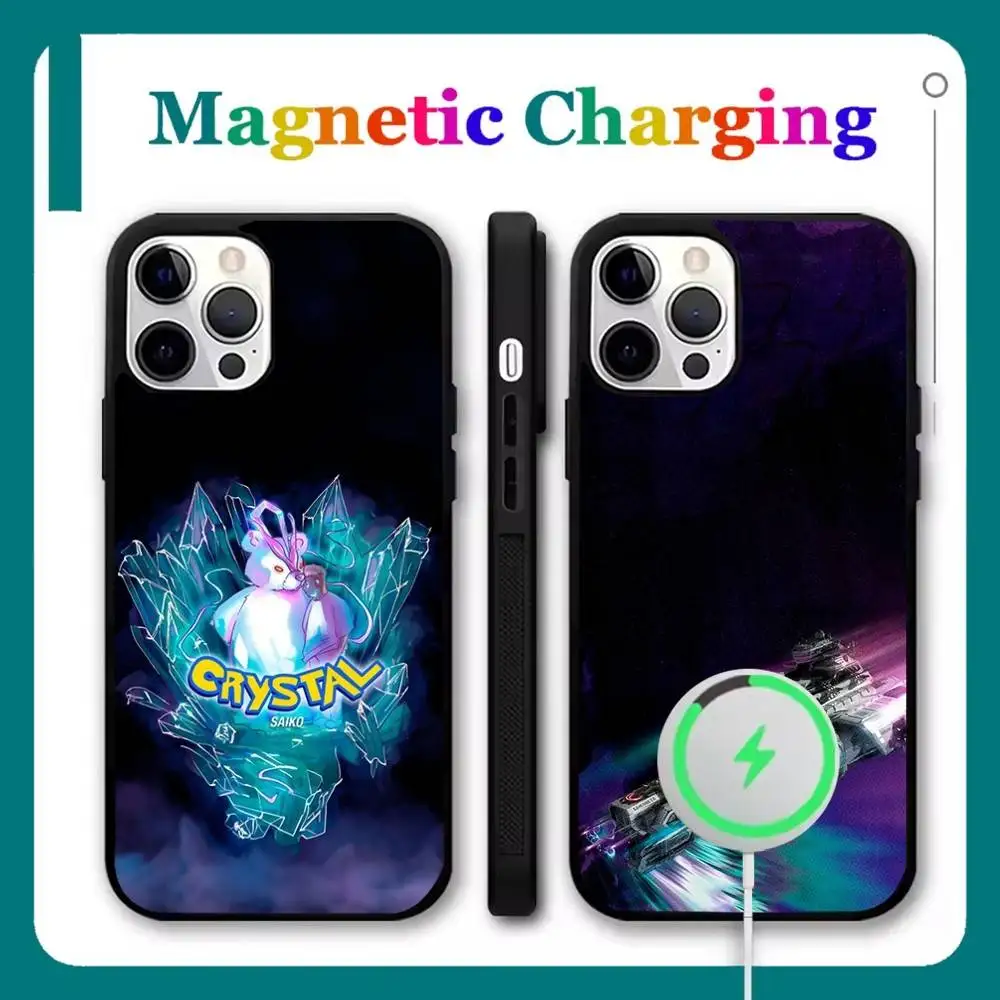 

Singer Saiko Sakura Phone Case For iPhone 17,16,15,14,13,12,11,Pro,Max,Plus,Mini,Air,SE New Magsafe Magnetic Wireless Charging