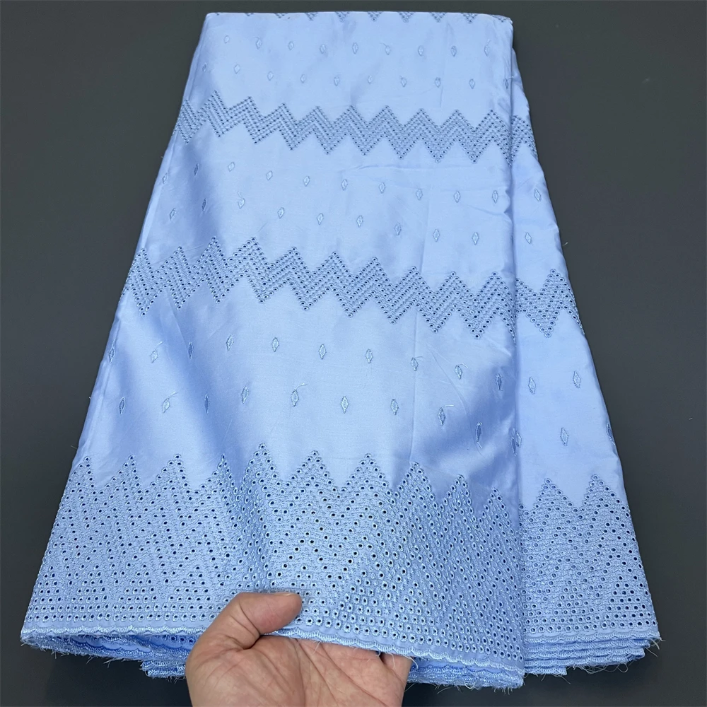 

Высококачественная нигерийская африканская кружевная ткань для свадебных платьев - тюль с вышивкой, хлопок, дамасский, свадебный материал премиум-класса, 5 ярдов