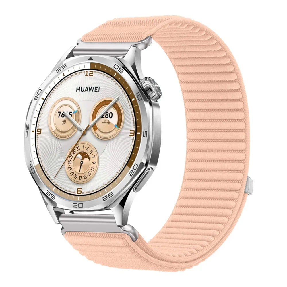 20mm 22mm watch Strap For Samsung Galaxy Watch 7/FE/5/pro/6/4/Classic sport nylon loop Bracelet Huawei watch GT/5/4/3 pro 2 Band