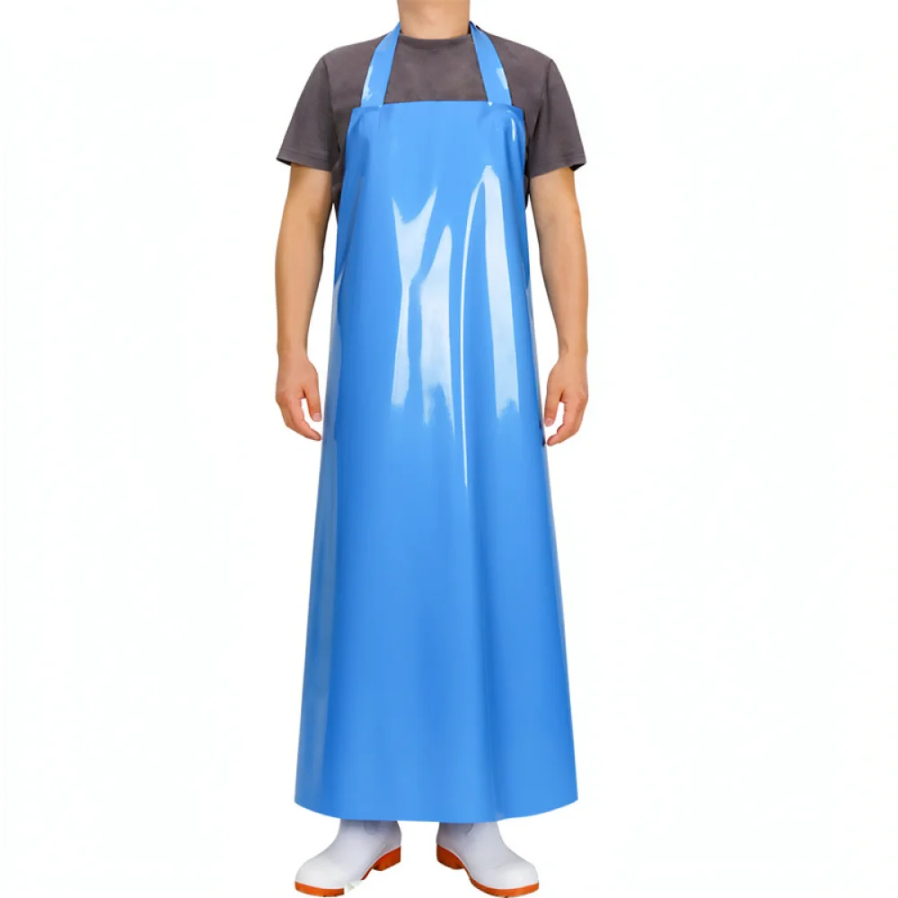 Heavy Duty Waterproof TPU Apron Oil Proof Kitchen Cleaning Bib Large Protective Workwear For Men Women Chef Cooking Dishwashing