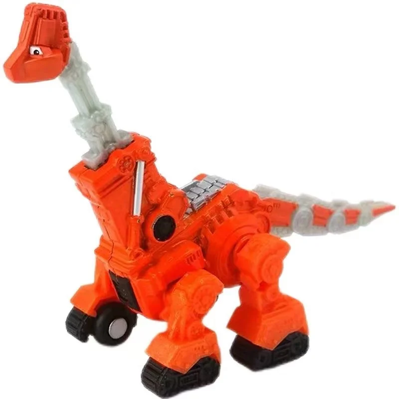 Dinostrux-Camión de dinosaurios extraíble, Mini modelos de coche de juguete, regalos para niños, Juguetes