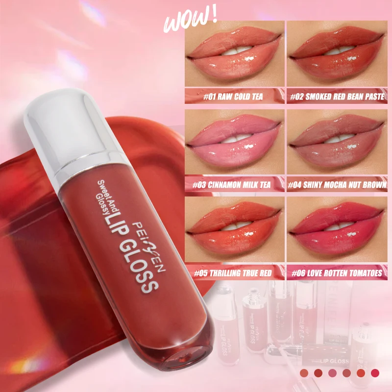 Esmalte labial fosco, 6 cores, nutritivo, hidratante, de longa duração, sedoso, suave, fácil de aplicar, não seco, cor labial