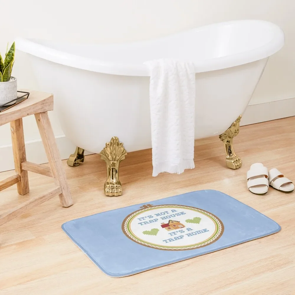 

Trap Home Bath Mat Slip-Resistant Accessories Sets For The Bathroom Mat
