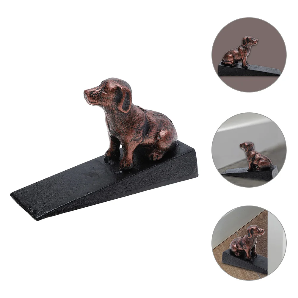 

Door Stopper Cast Statue Weighted Anti-Collision Nail-Free Non-Slip Floor Wall Door Stopper