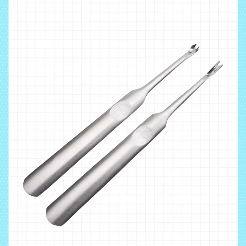 

1 шт., вилка для удаления кутикулы из нержавеющей стали