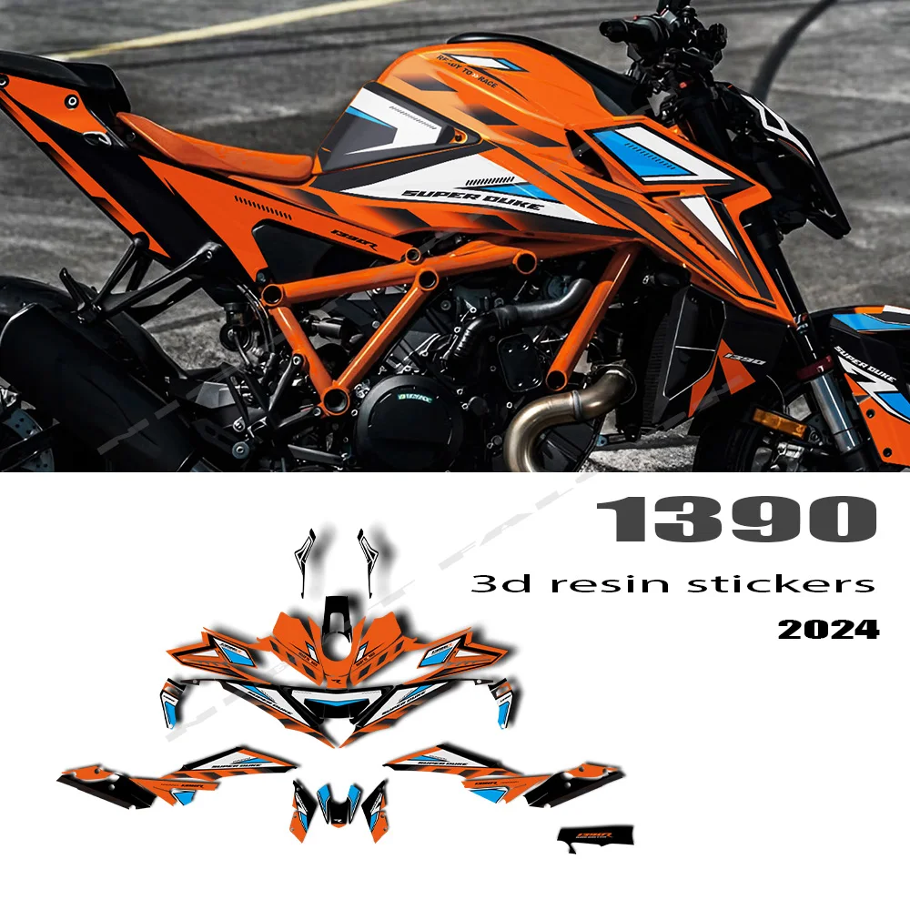 

Motorcycle Accessories Full Graphic Kit Decal Sticker Protective Accessories Sticker Kit for 1390 Super Duke R Superduke 1390 R