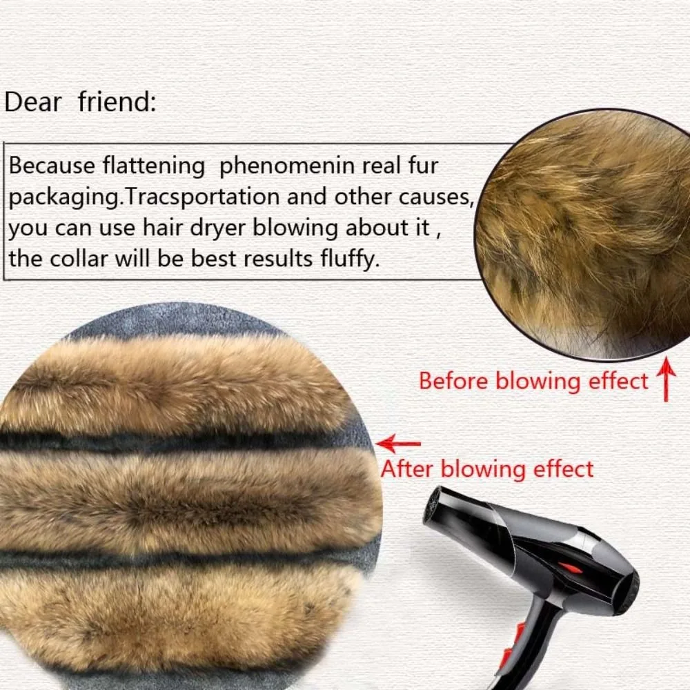 جديد 80 سنتيمتر كبير فو الفراء طوق انفصال الدفء الفراء رمادي طوق جاكيتات هود شال معطف الأوشحة شال طوق #6