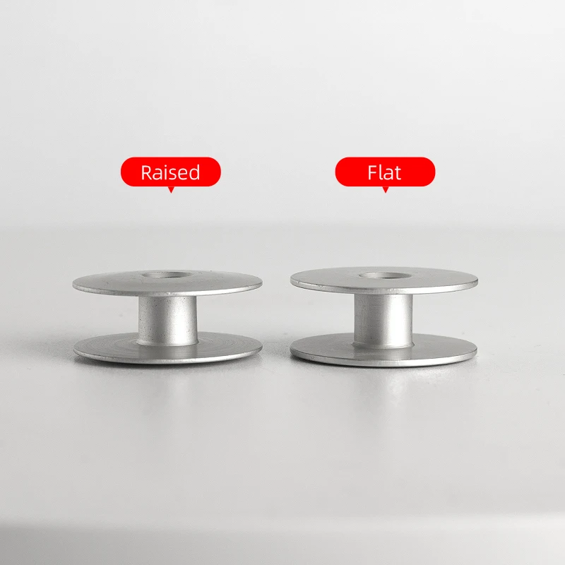 100pcs Aluminiu Bobbin For Industrial Pattern Sewing Machine Synchronous Feed Sewing Machine 6-5 6-7