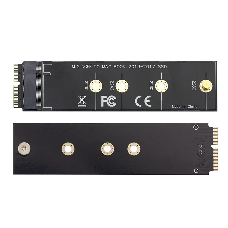 T35C 2X untuk Air Pro 2013-2017 A1465 A1466 A1398 12 + 16Pin Ke NVME M-key M.2 PCI-E 4.0 SSD Konverter Adaptor Hard Drive