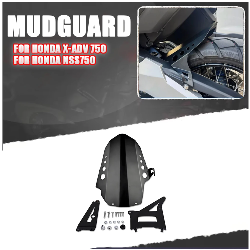 

Rear Fender Mudguard Mud Splash Guard Protection Protector Cover Wheel Hugger For Honda NSS750 FORZA 750 X-ADV XADV750 2025