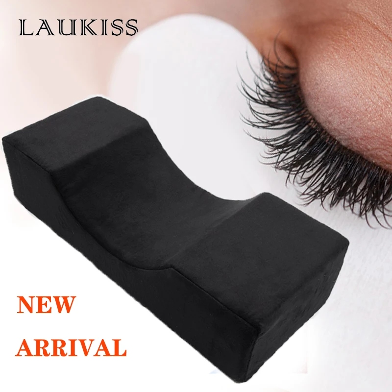 U-shaped Pillow for Eyelash Extension Neck Support Lash Soft Pillow Grafting Eyelashes Memory Foam Lash Pillow With Pocket Makeu