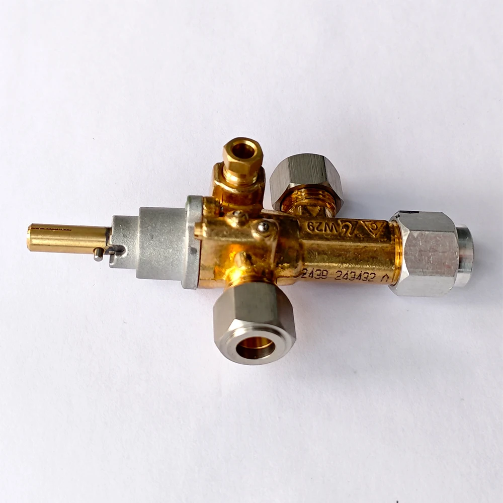 Gas Stove Cooking Appliance Safety Valve Flame Failure/Hotel Catering Kitchen Accessories Stove Valve Copper Flameout Protection