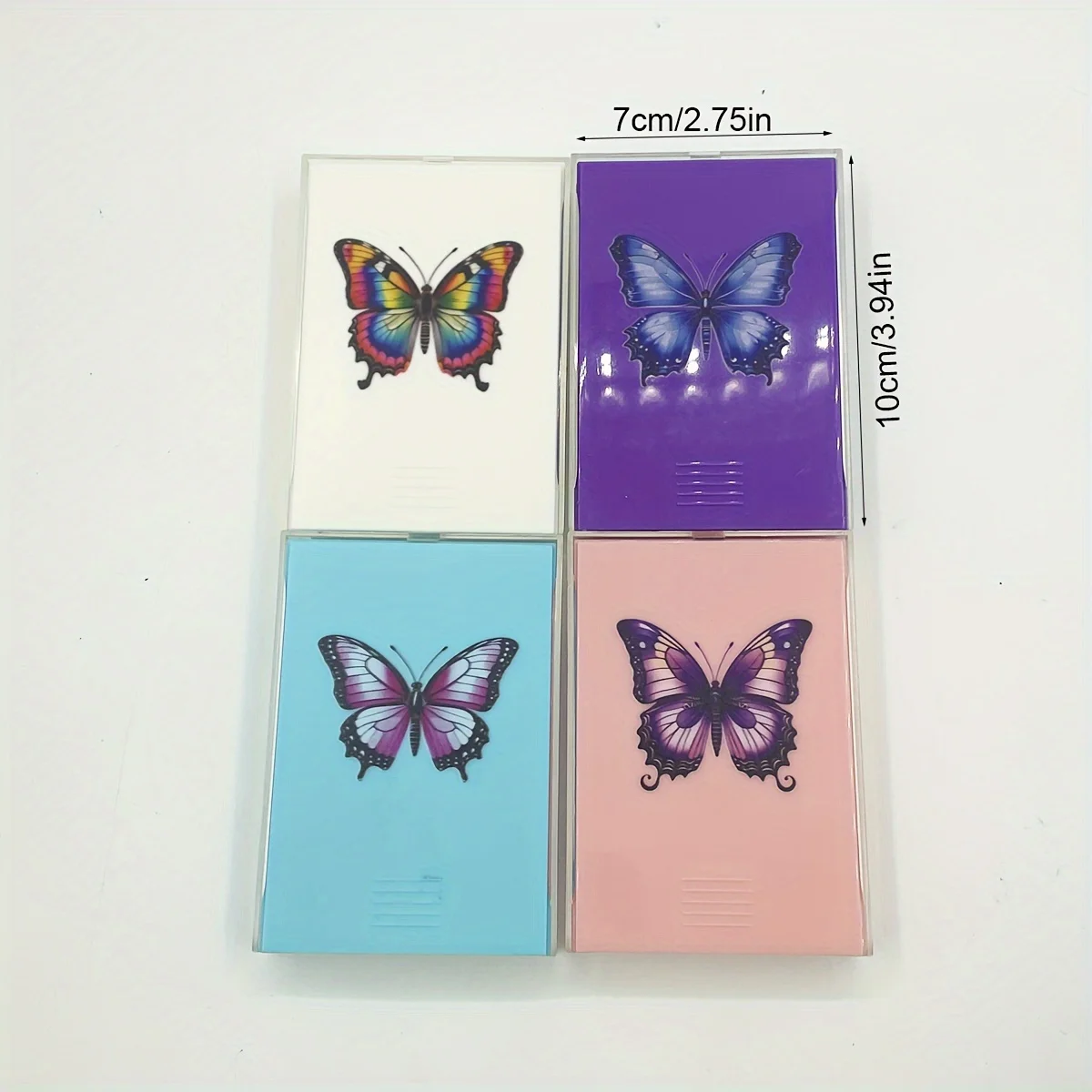 4pcs/Box Diamond Painting Tool Tray Kits Drill Box Butterfly Funnel Screen Drilling Disc Dividing  Pen Nail Art Beading Plates view 3