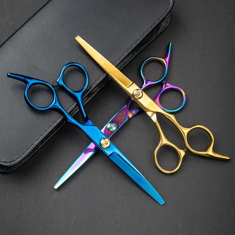 6 Inch Hairdressing Scissors Hair Thinning Cutting Clipper Barber Scissor Shears Professional Barber Shop Hairdresser Scissors