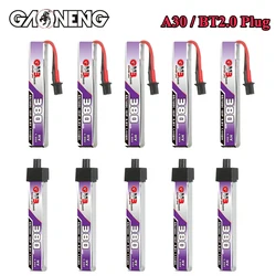 GNB 1S 3.8V 380mAh 60C Lipo Battery Cabled A30 BT2.0 High Current Discharge Connector For FPV RC Tiny Whoop Drone 3.8v Battery