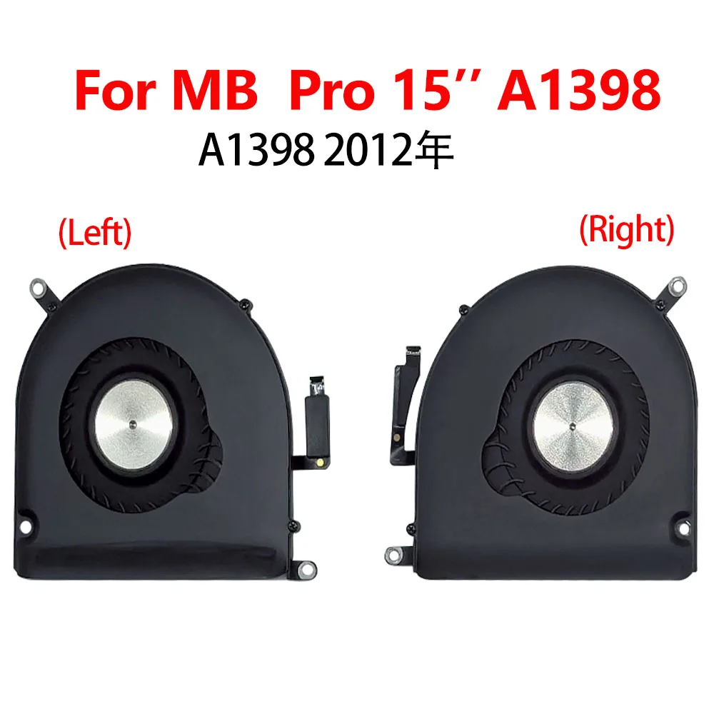Original Cooling Fan For Macbook Pro/Retina A1398 A1425 1706 A1707 A1989 A1990 A2141 A2251 A2442 A2485 Laptop CPU Cooler