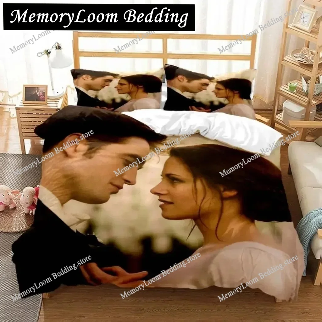 

Die Twilight Saga HD Printed Bedding Queen Bedding Set Soft And Comfortable Customized King Size Bedding Set
