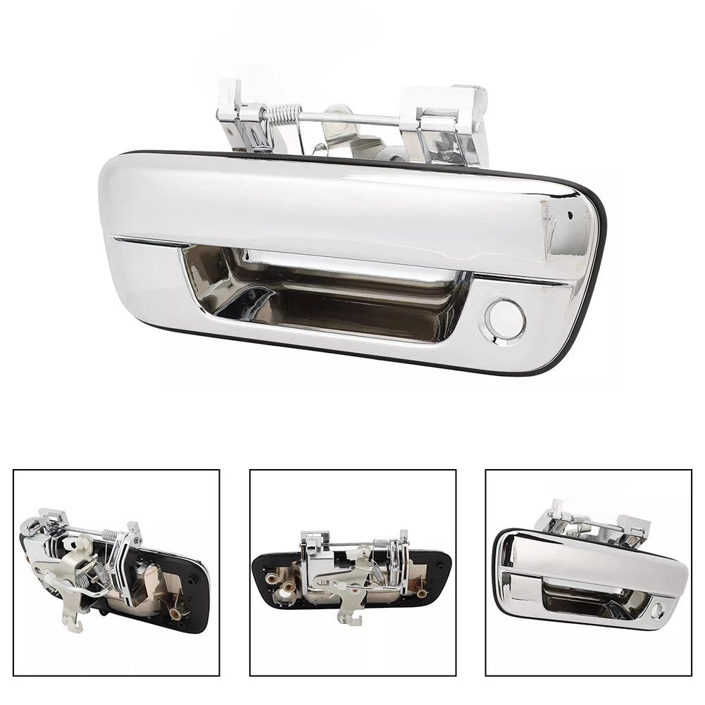 Sleek Design of the Chromed Tailgate Handle Made as a Direct Replacement Option For Both the For Holden and the For Isuzu Models