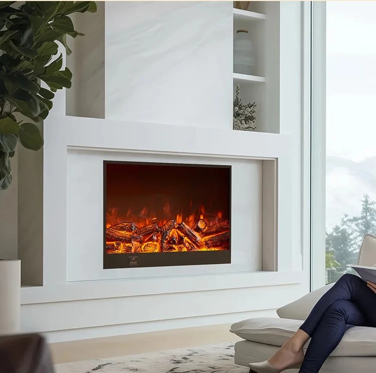 

Y Электронное украшение камина Встроенная имитация ядра камина Пламенный электрический каминный обогреватель