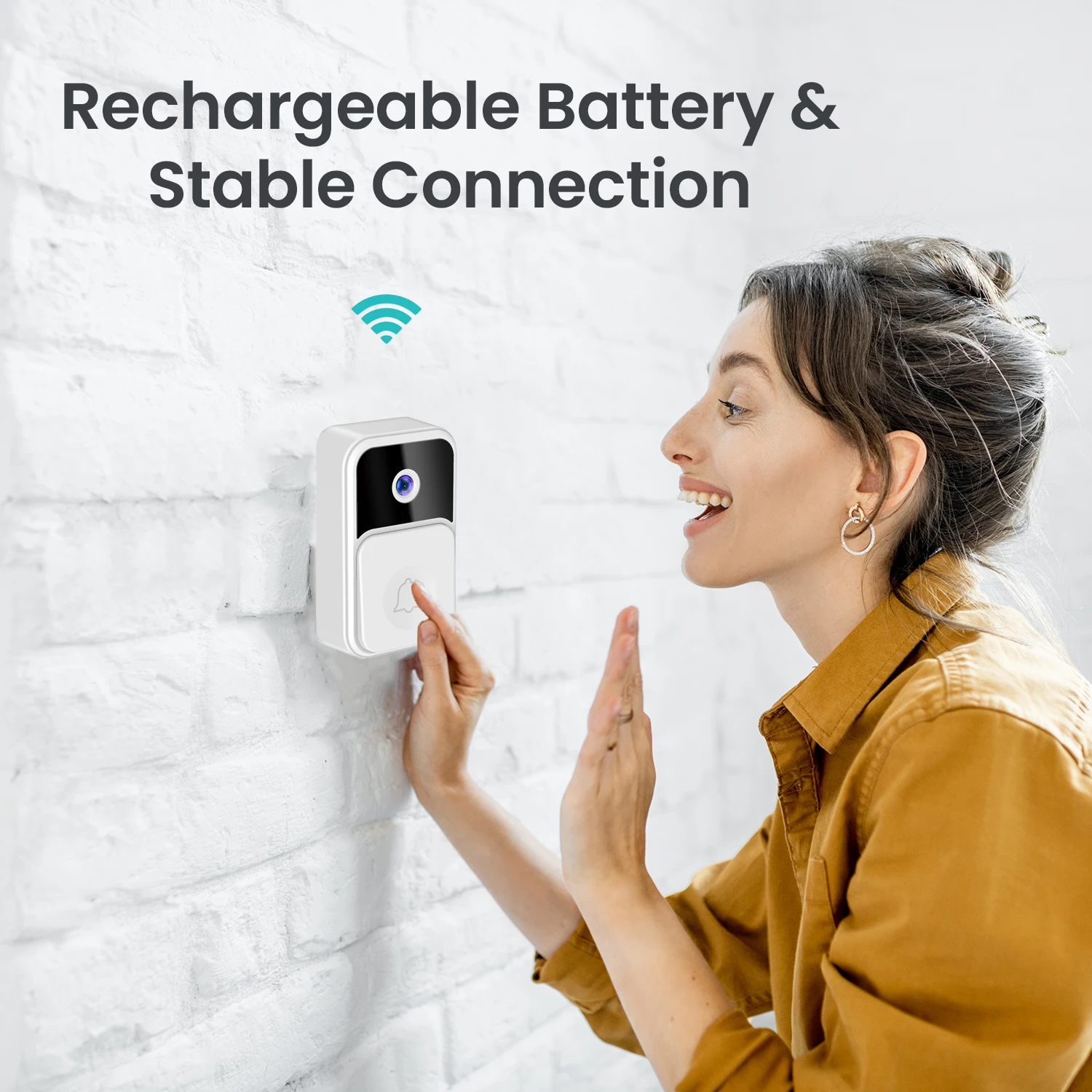 

720P Tuya APP Wi-Fi дверной звонок с низким потреблением питания от аккумулятора визуальный дверной глазок видео глаз ночной PIR домашняя безопасность дверной просмотр