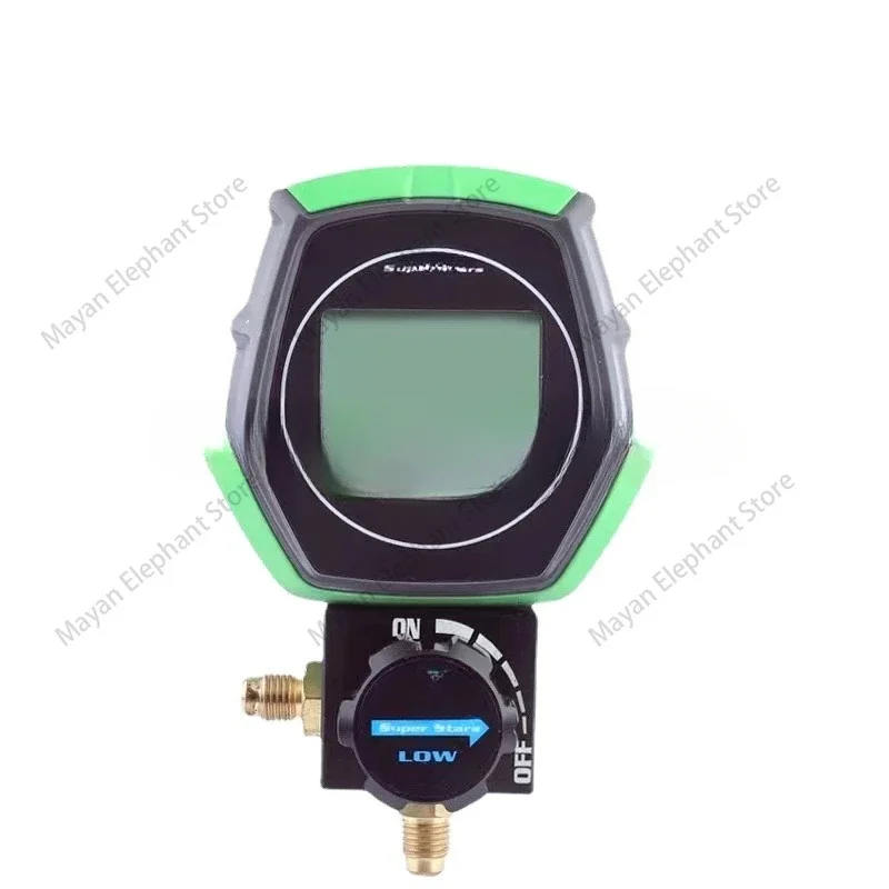 DSZH ST-B168DL Electronic Fluoride Gauge with Digital Display for Refrigeration and Vacuum Pressure Testing