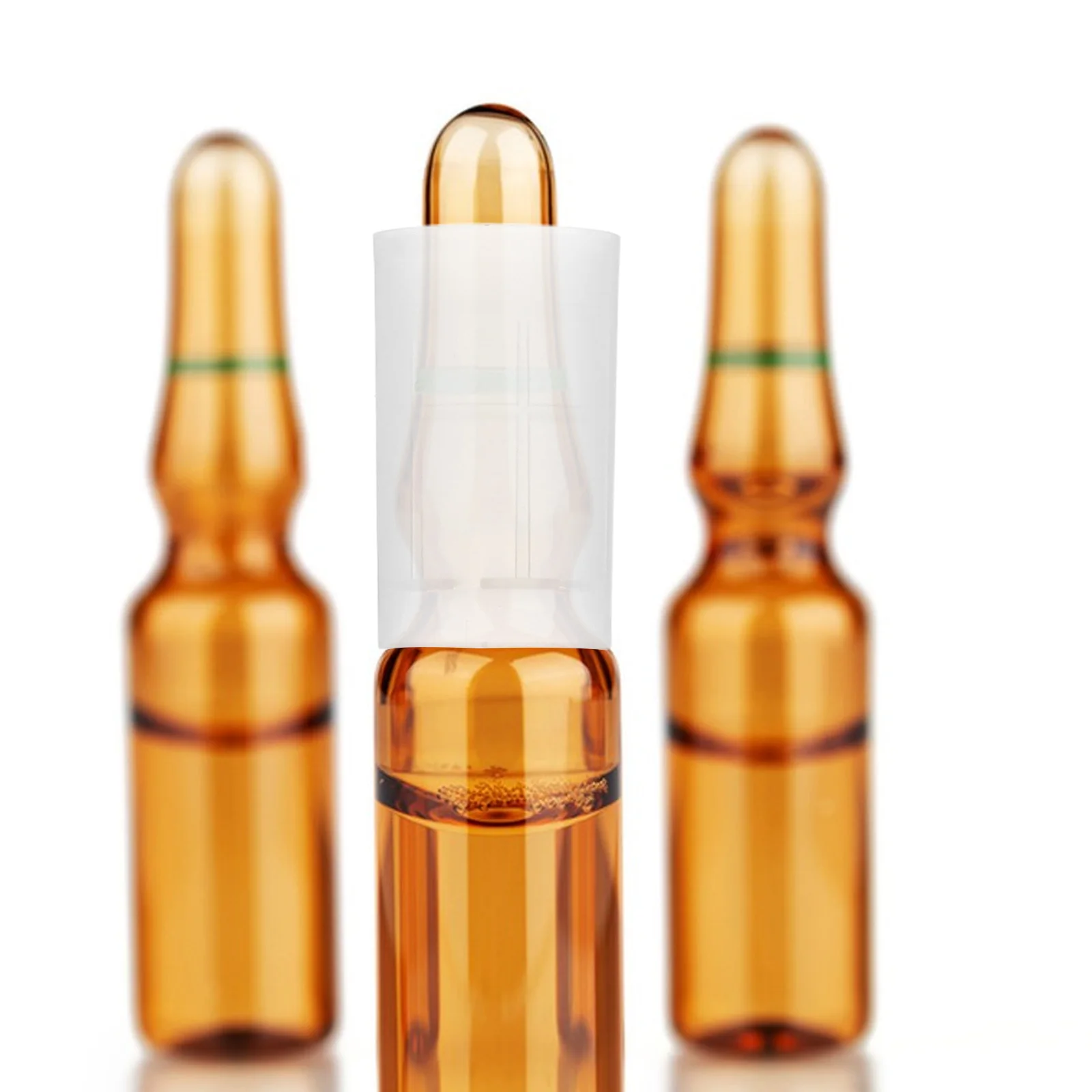 

100pcs Ampoule Bottle Opener Transparent Vial Remover Reusable Nurse Accessory Mini Can Opener Plastic Jar Breaker Lab Tool