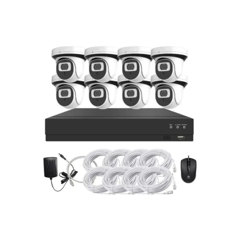 5MP 4CH 8CH Home Cctv Security System IP Cameras Support 8 Channel Poe NVR Cctv Camera System