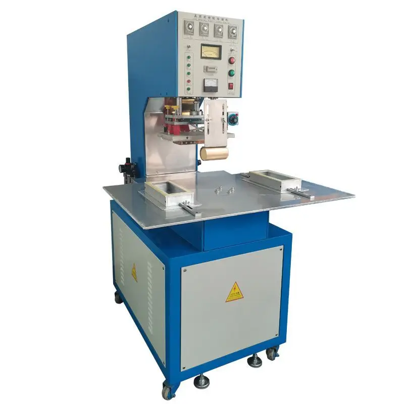 Máquina de sellado térmico de alta frecuencia, máquina de prensado en caliente, máquina de embalaje en blíster, soldadura automática, tarjeta de papel, carcasa de burbuja