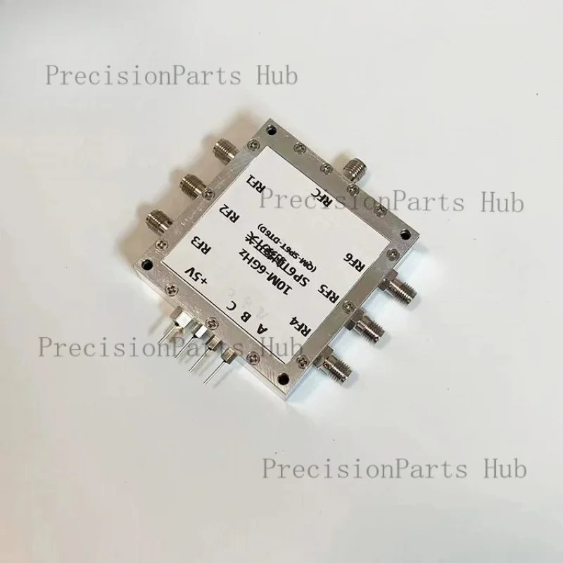 10M-6GHz SP6T RF Switch Single Pole Six Throw Switch Six Select One RF Switch Routing Switch