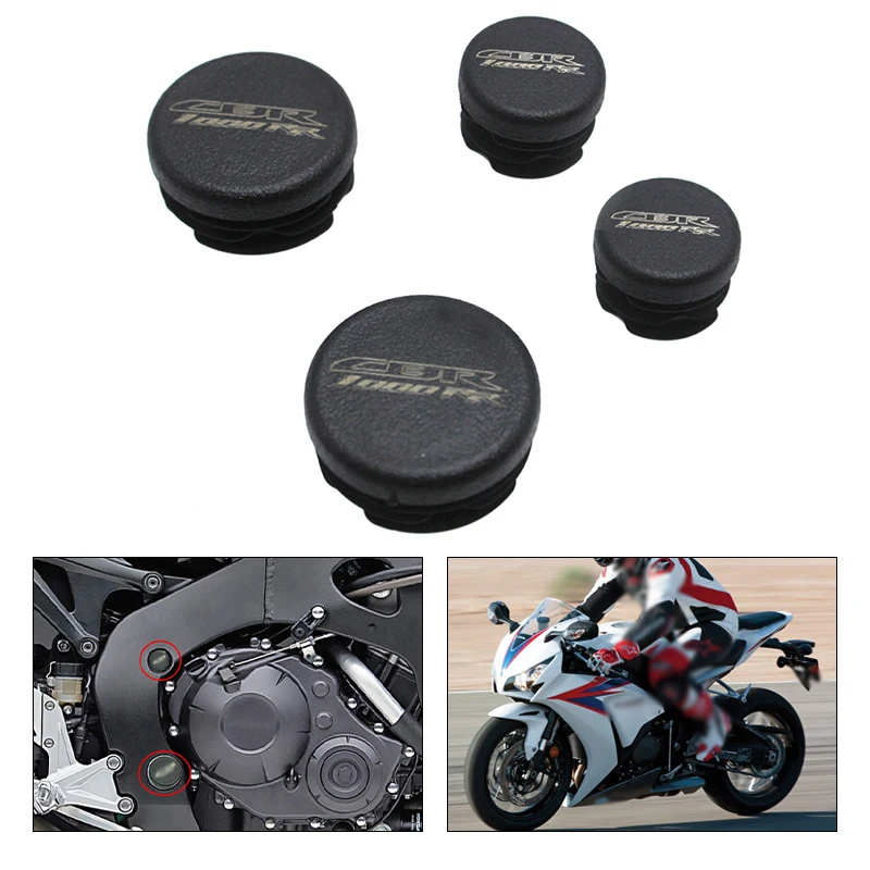 

4 шт. заглушки шасси для HONDA CBR1000RR CBR1000 CBR 1000RR CBR1000 2021-2023, заглушки для отверстий в раме мотоцикла, заглушки для рамы