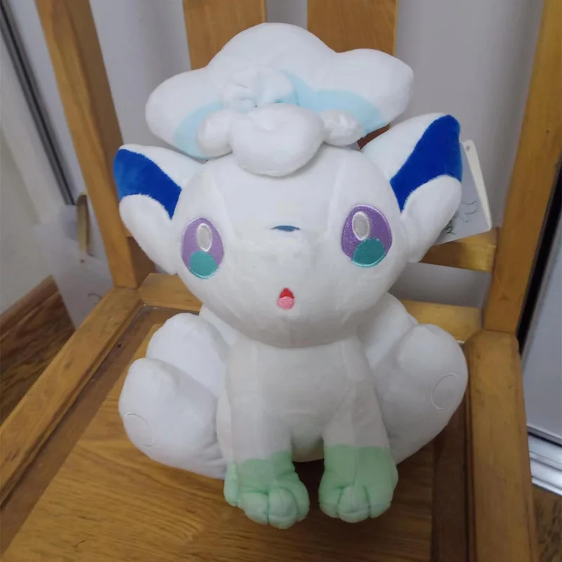 20/30/45cm Pokemon śliczne Alolan Vulpix pluszowe zabawki nadziewane Anime pluszowe lalki piękne poduszki pokoju udekoruj dzieci urodziny wakacje G