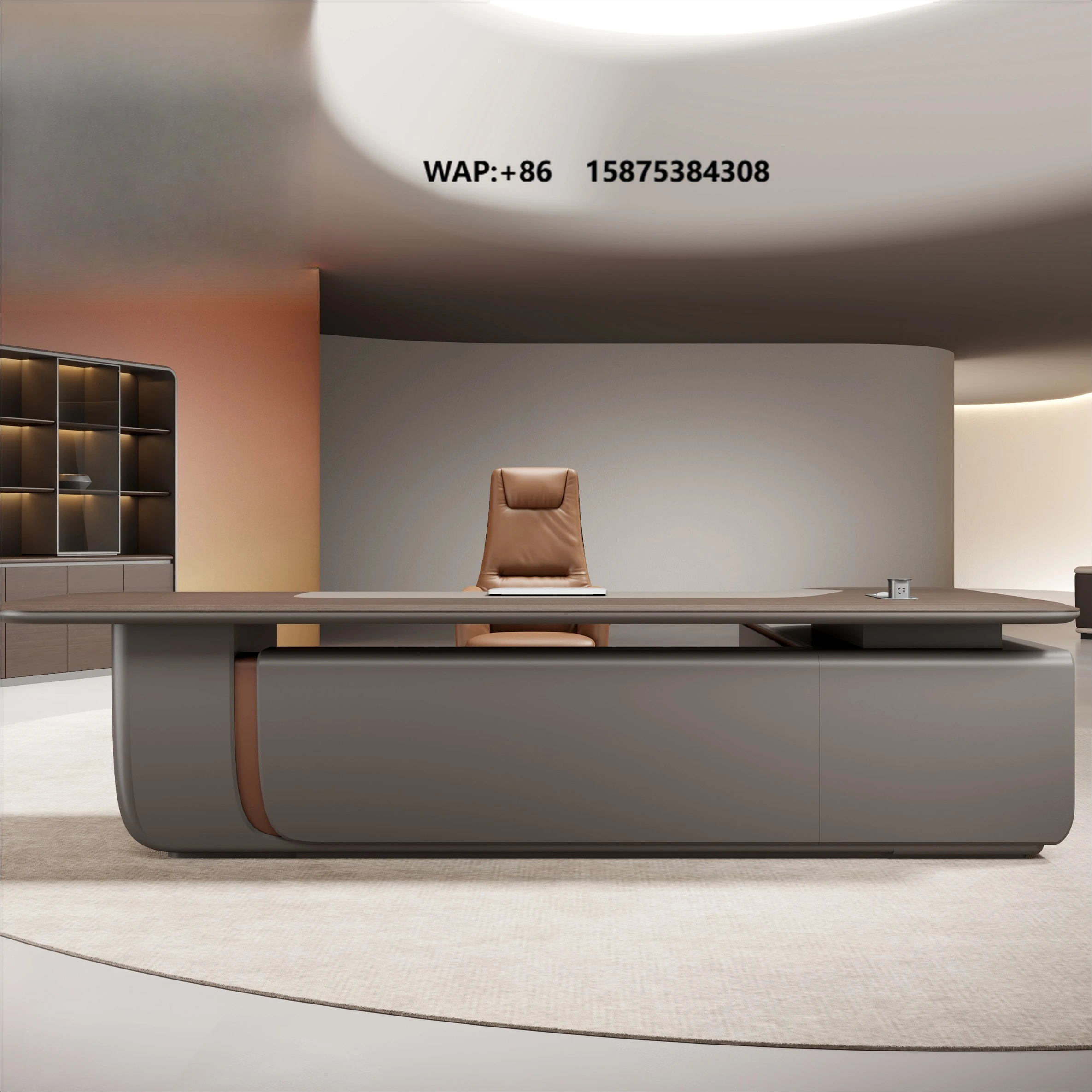 Office Furniture Solutions - Customizable Size Executive Desk Multifunctional CEO