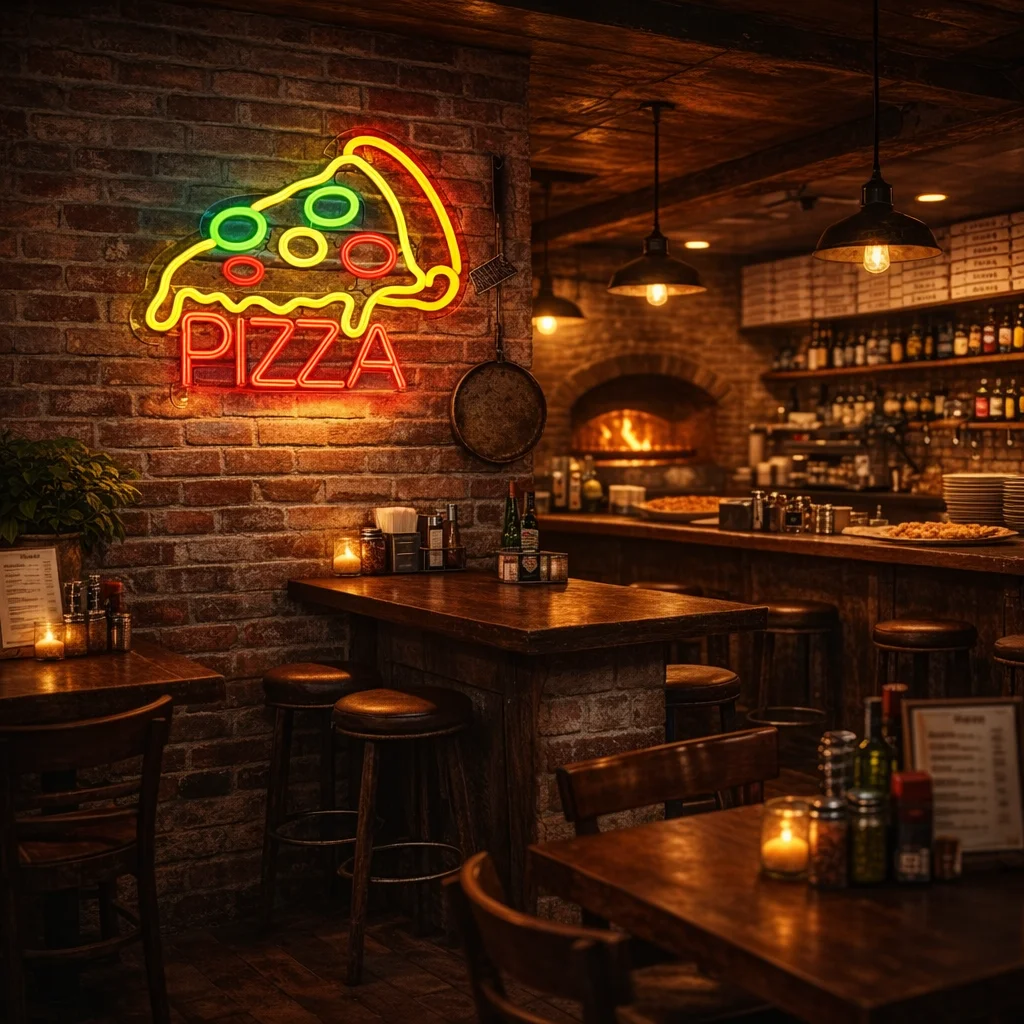 Pizza Neon Sign Led Neon light - огляд і ціна Commercial Kitchen Light