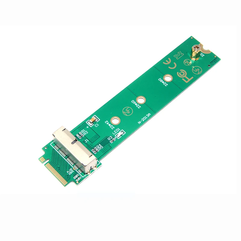 Adapter dysku twardego SSD M2 do M.2 NGFF PCIE Adapter do Apple MacBook Air Mac Pro 2013 2014 2015 A1465 A1466 używaj tylko komputera — zdjęcie 5
