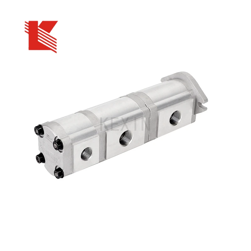 HGP-333A Triple Gear Pump 25MPa High Pressure Oil Pump