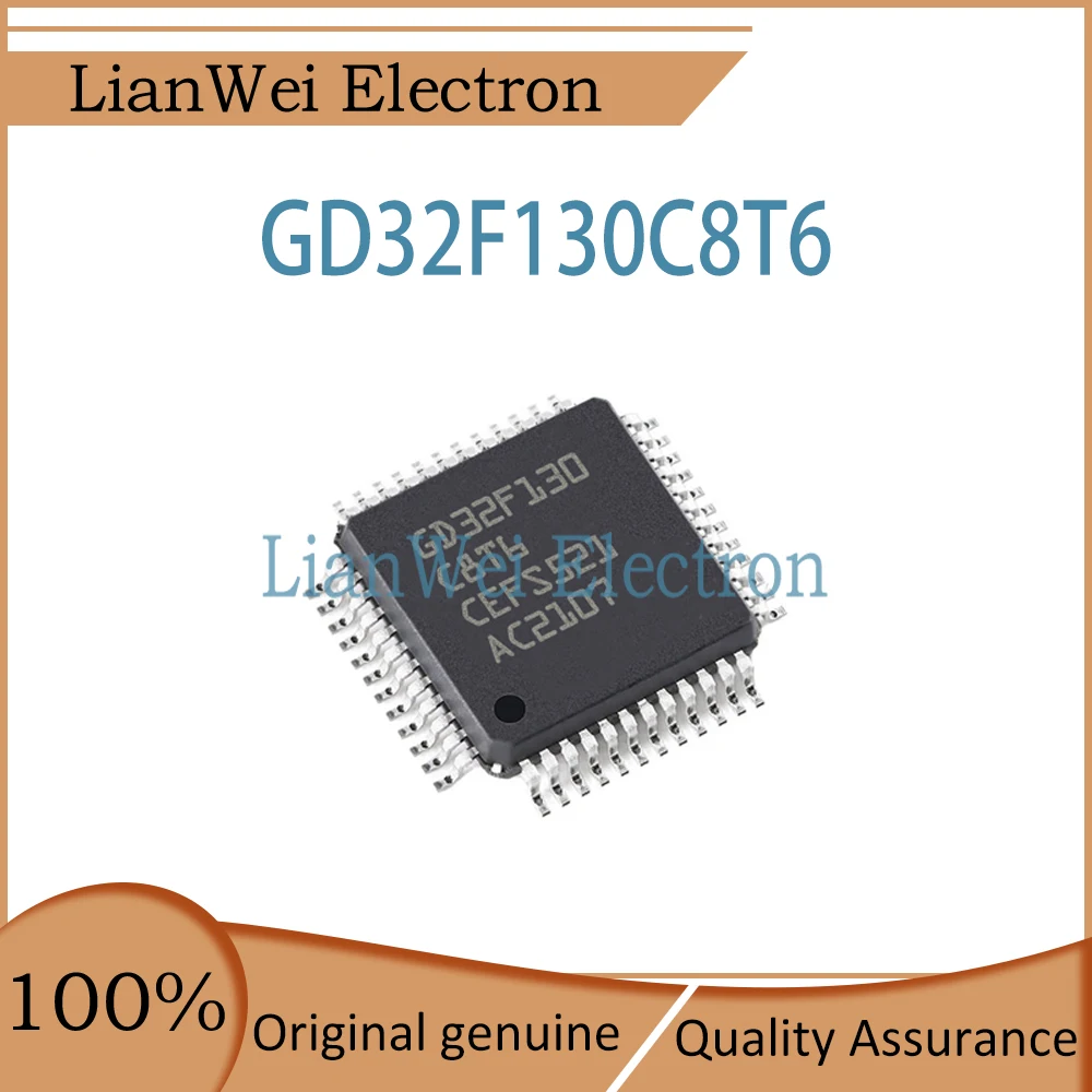 

(5-10 Piece)100% New GD32F130 GD32F130C8T6 IC MCU Chipset LQFP-48