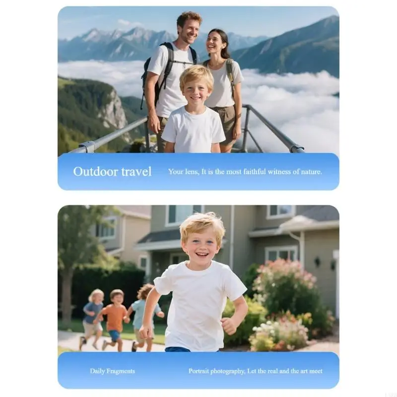 Children Friendly Digital Camera Instantly Photo Printer Girl Favor Camera Toy L8RB