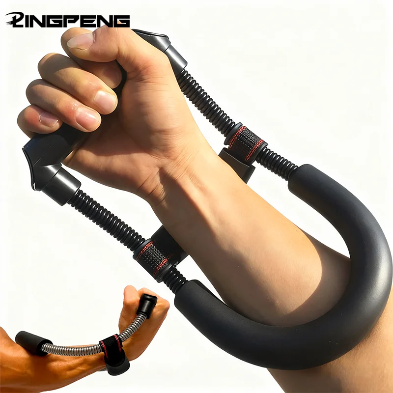 Power Handgelenke und Krafttrainer Unterarmstärker Verstellbare Handgriffe Fitness Workout Armtrainingsgeräte